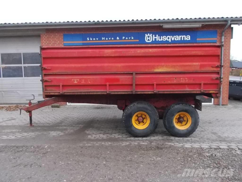 Tim 7,5 Ton Højtip Tipper trailers