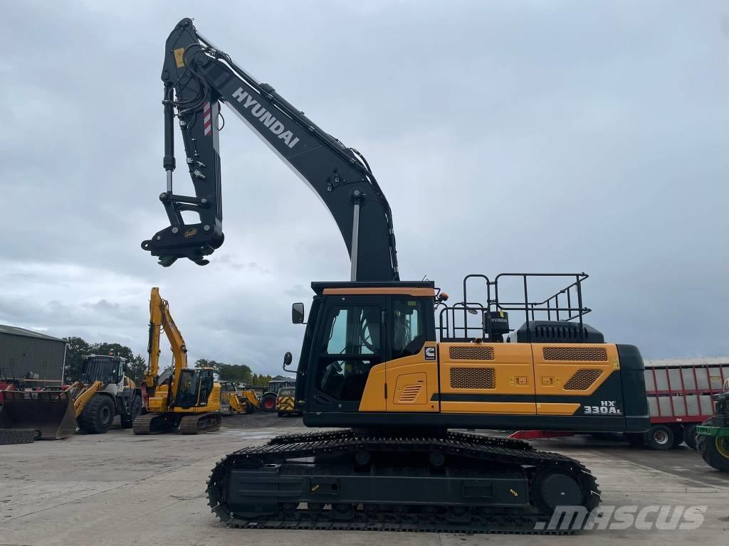 Hyundai HX 330 AL Crawler excavators