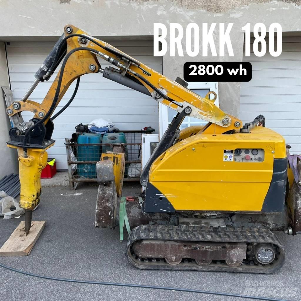 Brokk 180 Mini excavators < 7t
