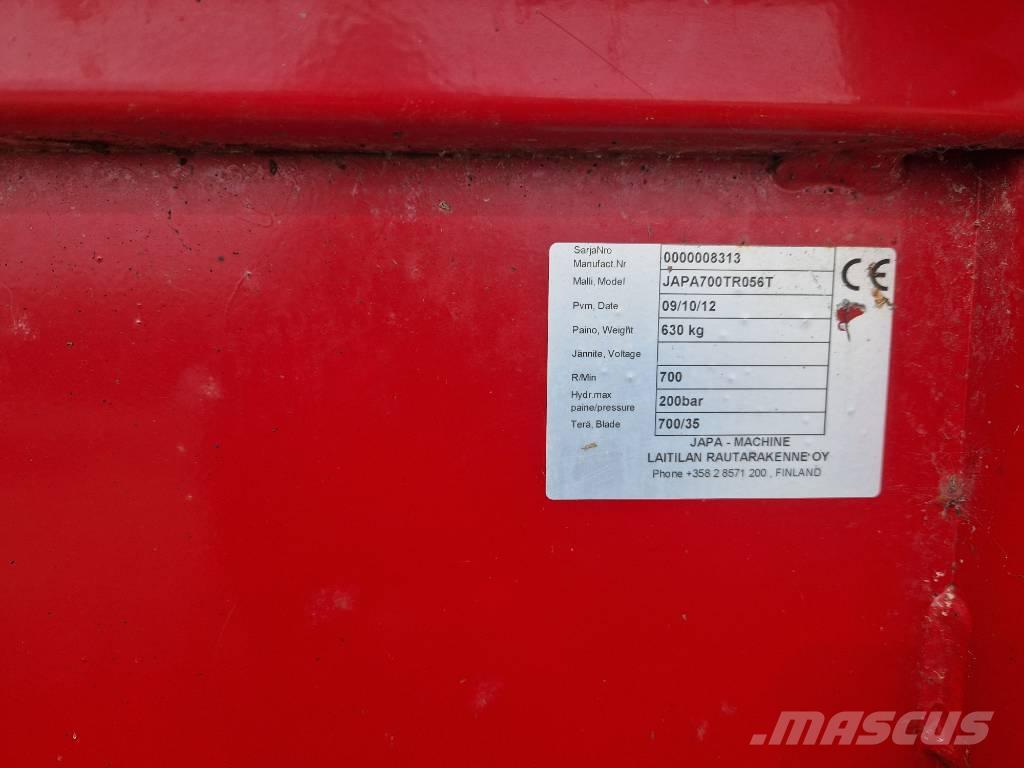 Japa 700 Wood splitters, cutters, and chippers