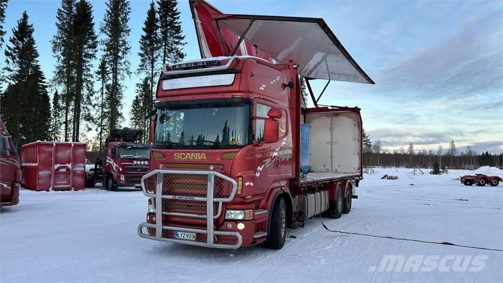 Scania R560 Wood chip trucks