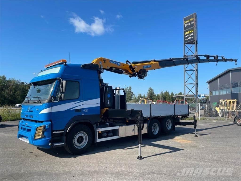 Volvo FMX 450 6X2 Crane trucks