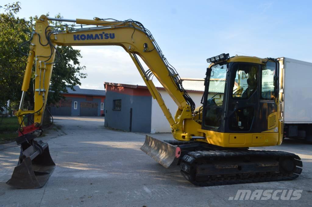Komatsu PC 88 MR Midi excavators  7t - 12t
