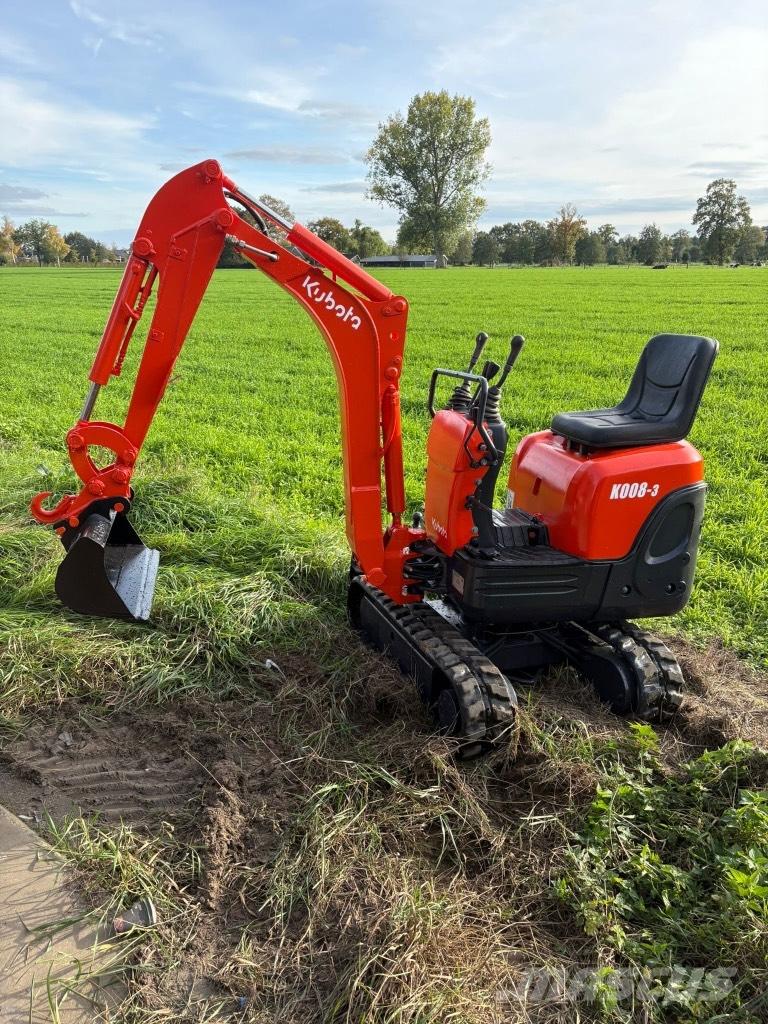 Kubota K 008-3 Mini excavators < 7t