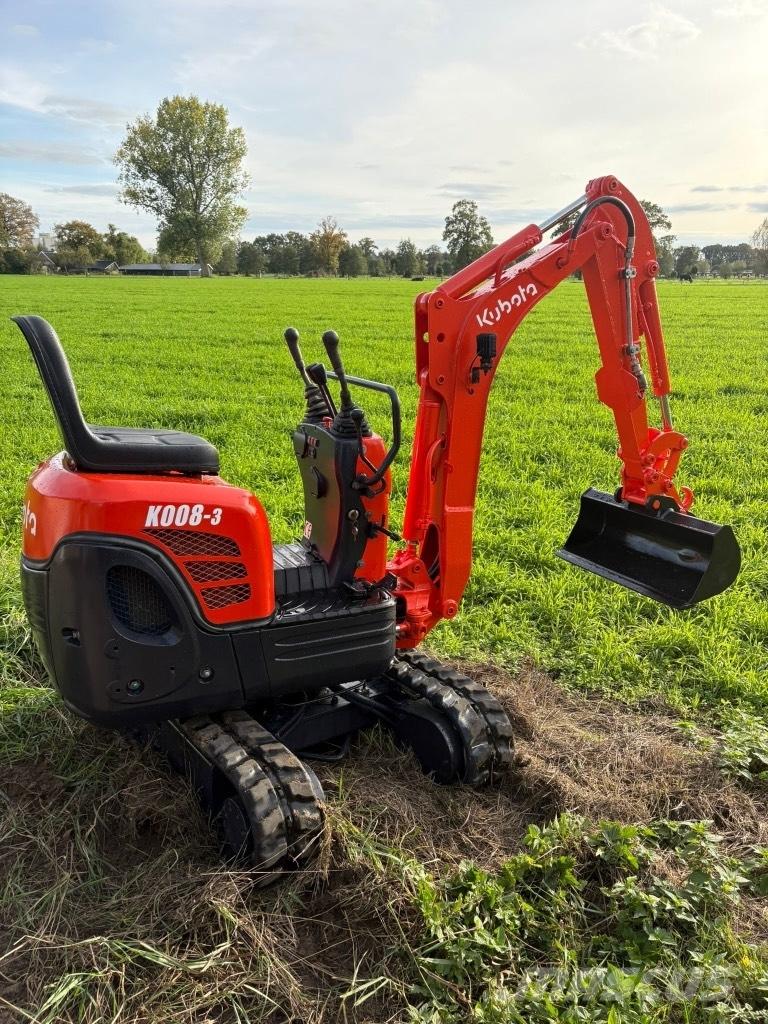 Kubota K 008-3 Mini excavators < 7t
