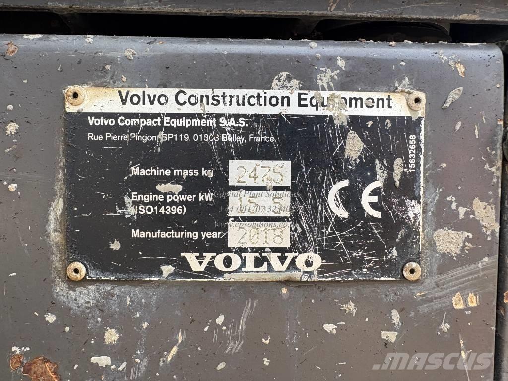 Volvo ECR 25 D Mini excavators < 7t