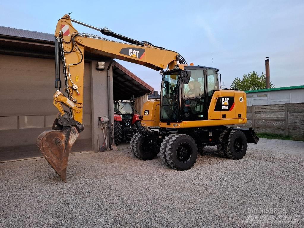 CAT 314 F Wheeled excavators
