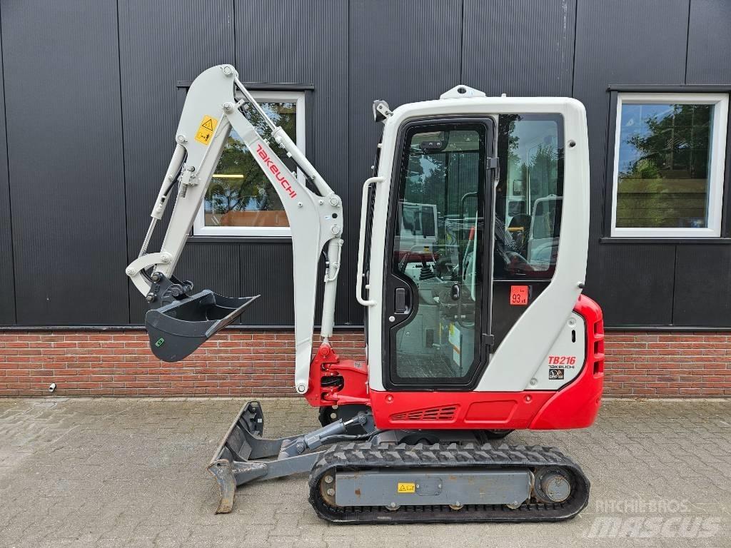 Takeuchi TB 216 Mini excavators < 7t