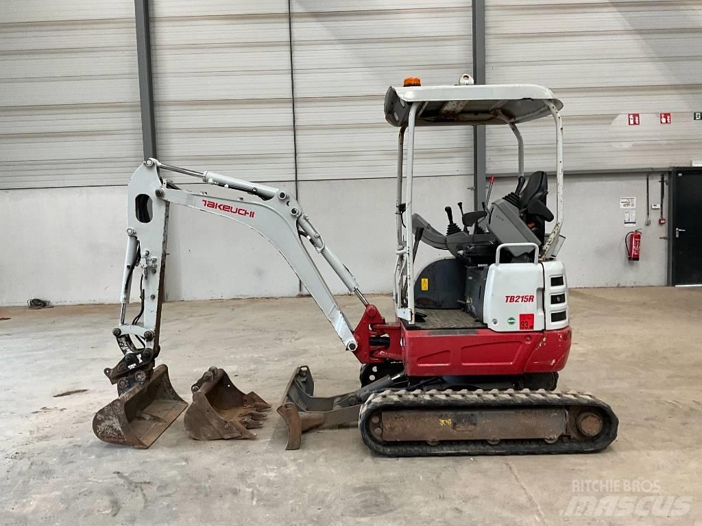 Takeuchi TB 215 R Mini excavators < 7t