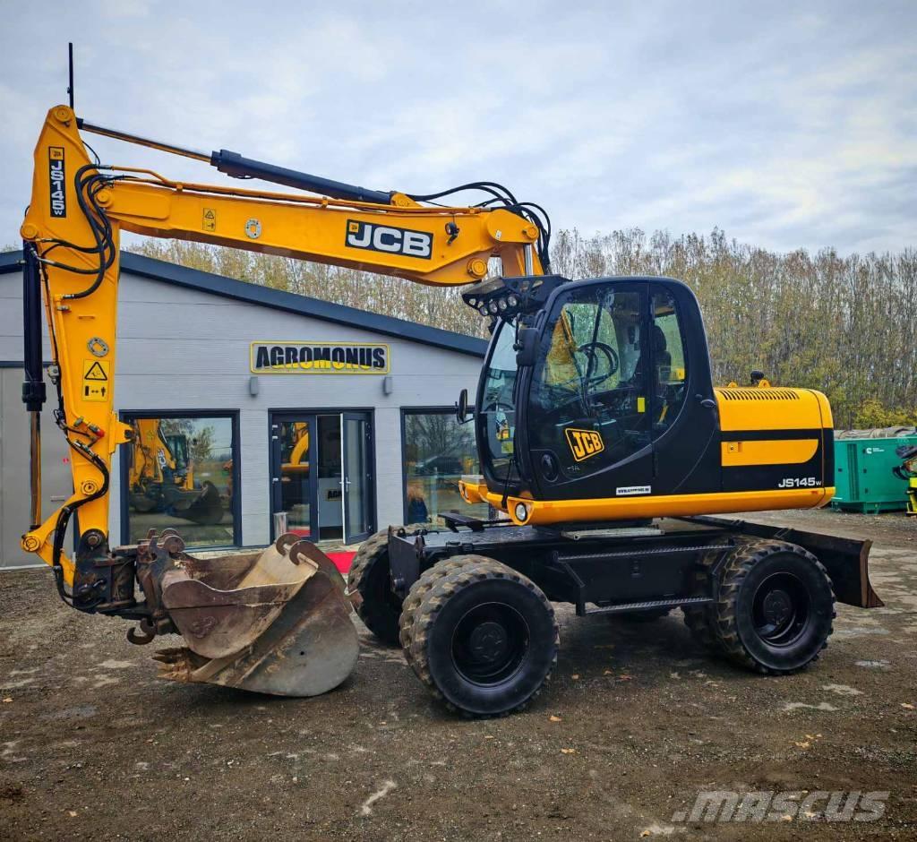 JCB JS 145 W Wheeled excavators