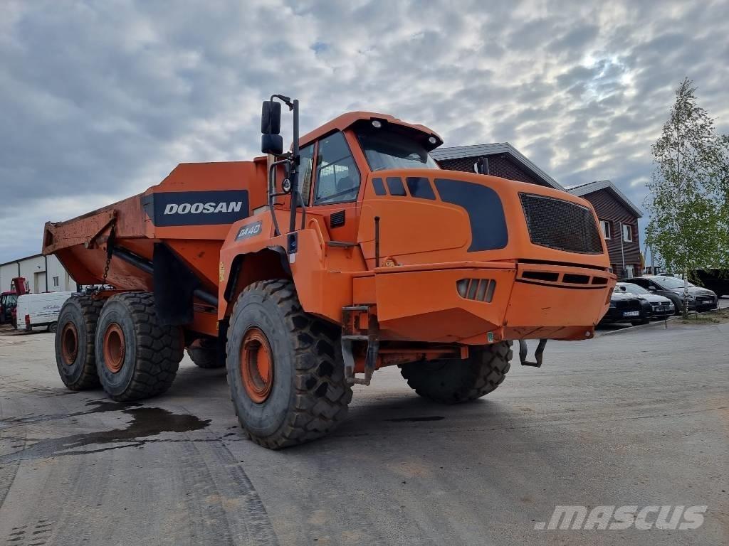 Doosan DA 40 6x6 Articulated Haulers