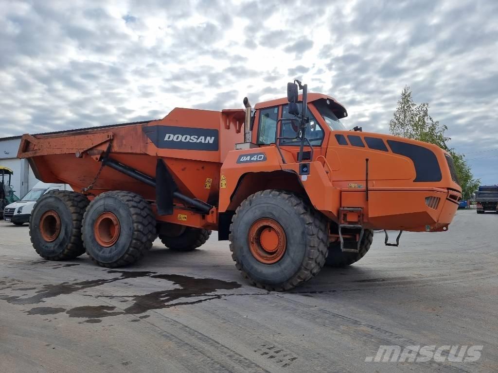 Doosan DA 40 6x6 Articulated Haulers