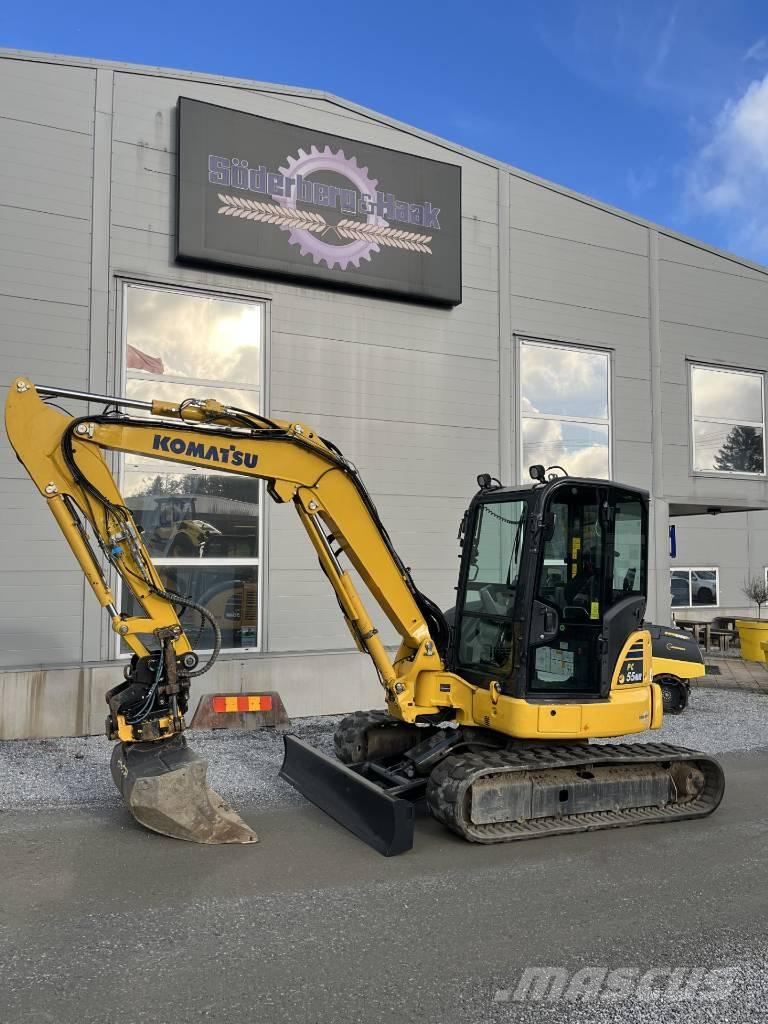 Komatsu PC55 MR-5E0 Mini excavators < 7t