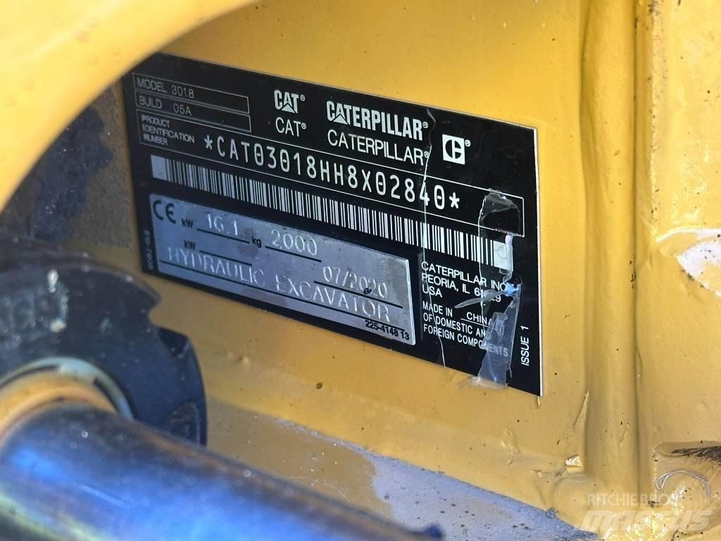 CAT 301.8 Mini excavators < 7t