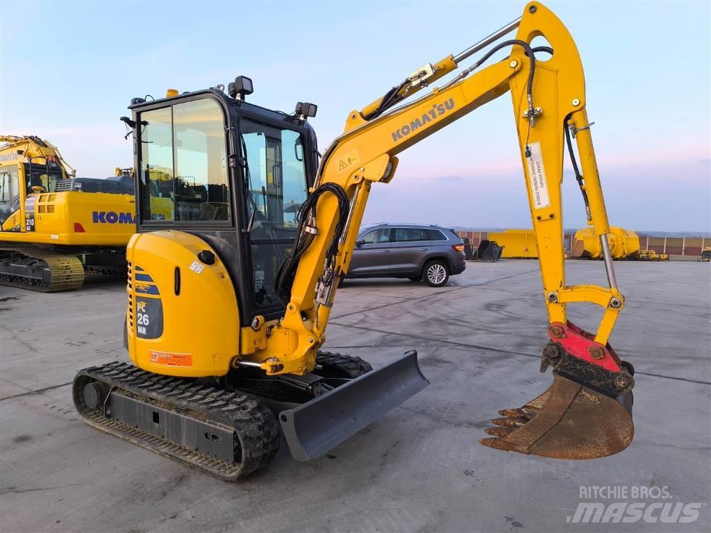 Komatsu PC 26 MR-5 Mini excavators < 7t