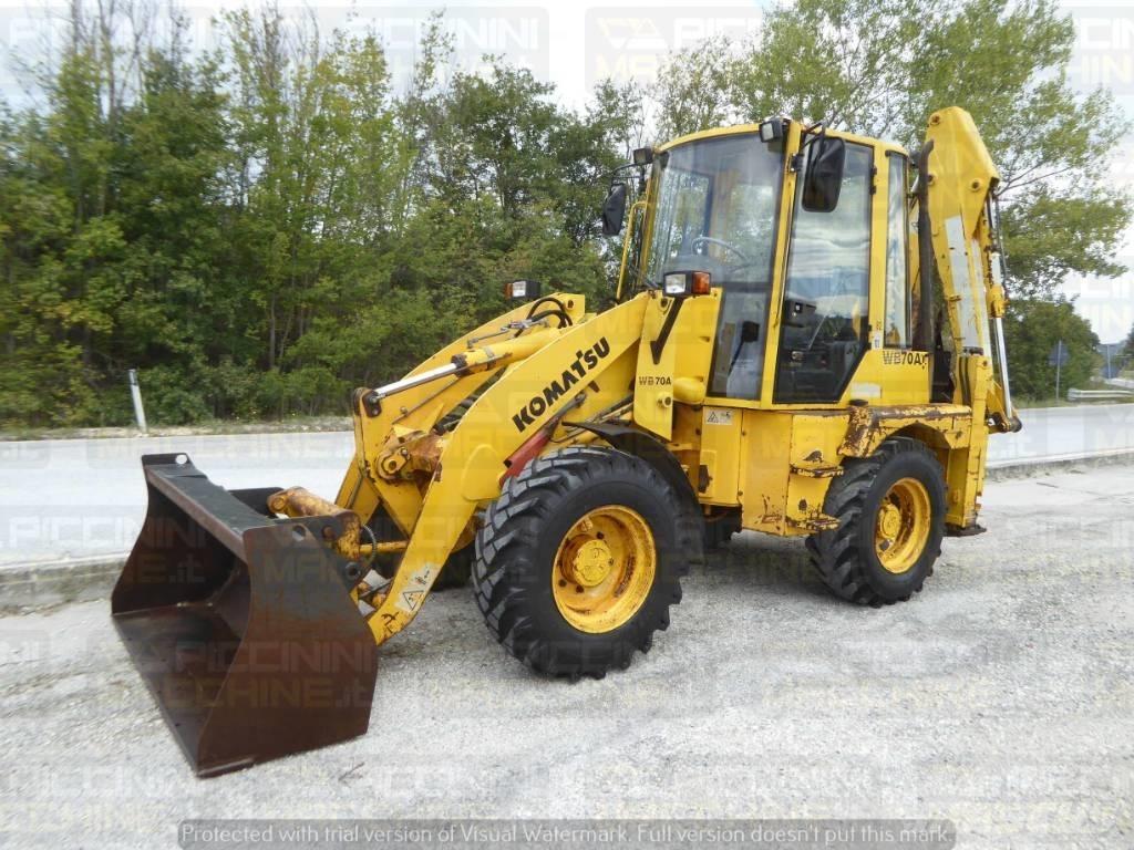 Komatsu WB70A TLB's