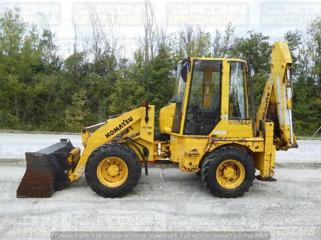 Komatsu WB70A TLB's