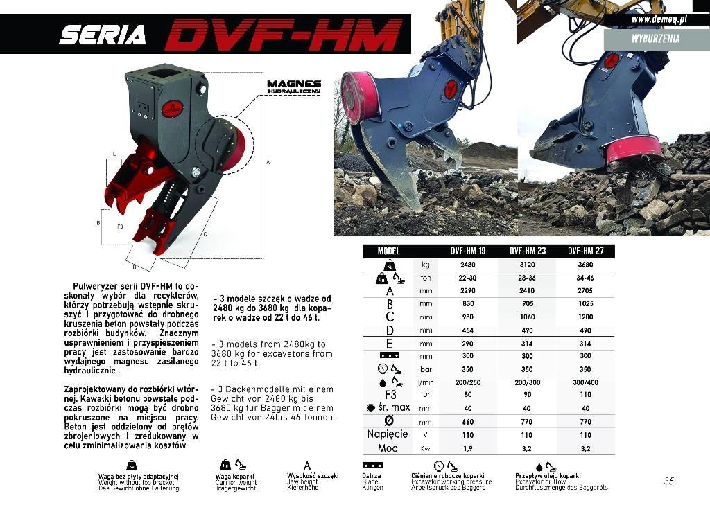  DEMOQ DFV23-HM Crushers