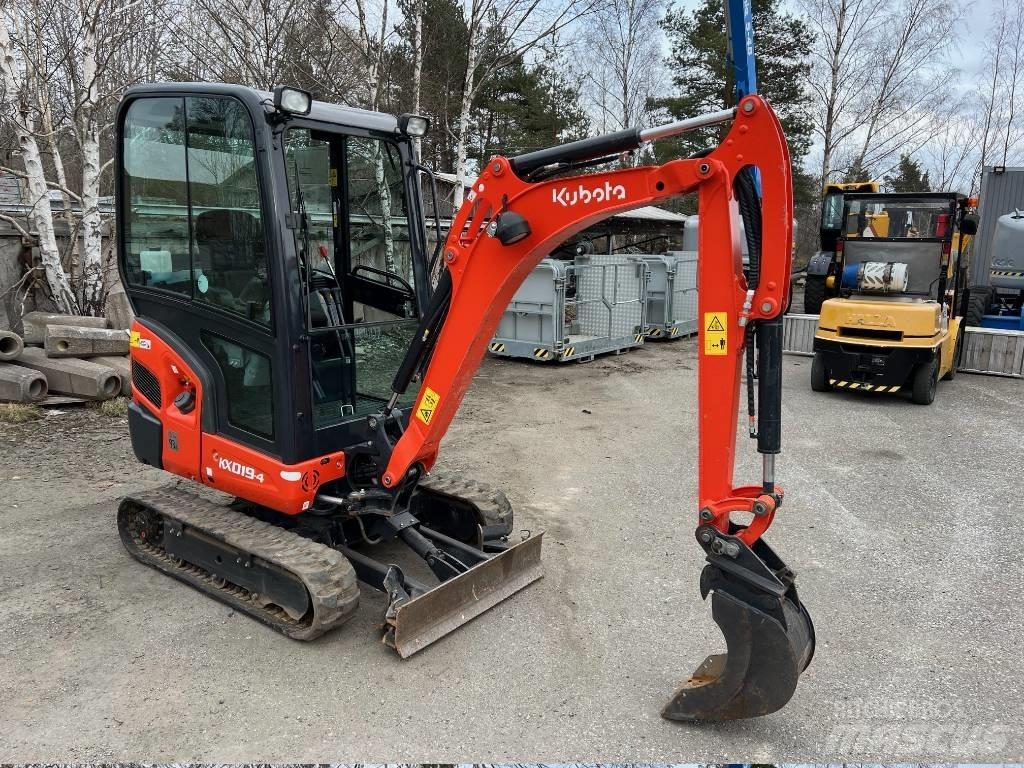 Kubota KX -019-4 Mini excavators < 7t