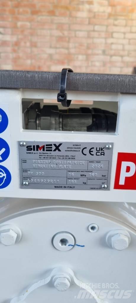Simex PV300 Asphalt machine accessories