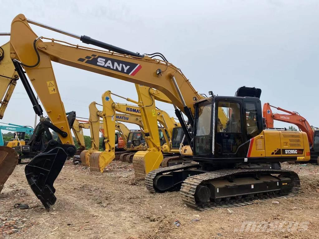 Sany 205 Midi excavators  7t - 12t