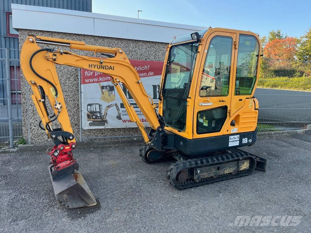 Hyundai R18-9 Mini excavators < 7t