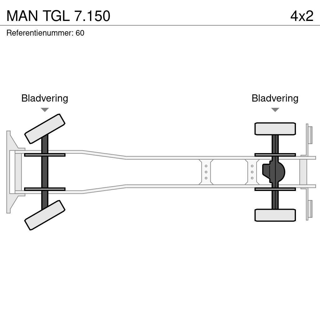 MAN TGL 7.150 Van Body Trucks