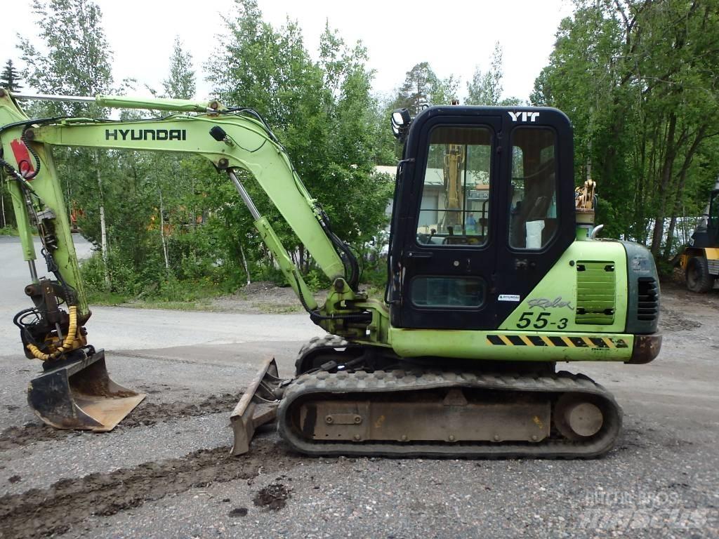 Hyundai Robex 55-3 Mini excavators < 7t
