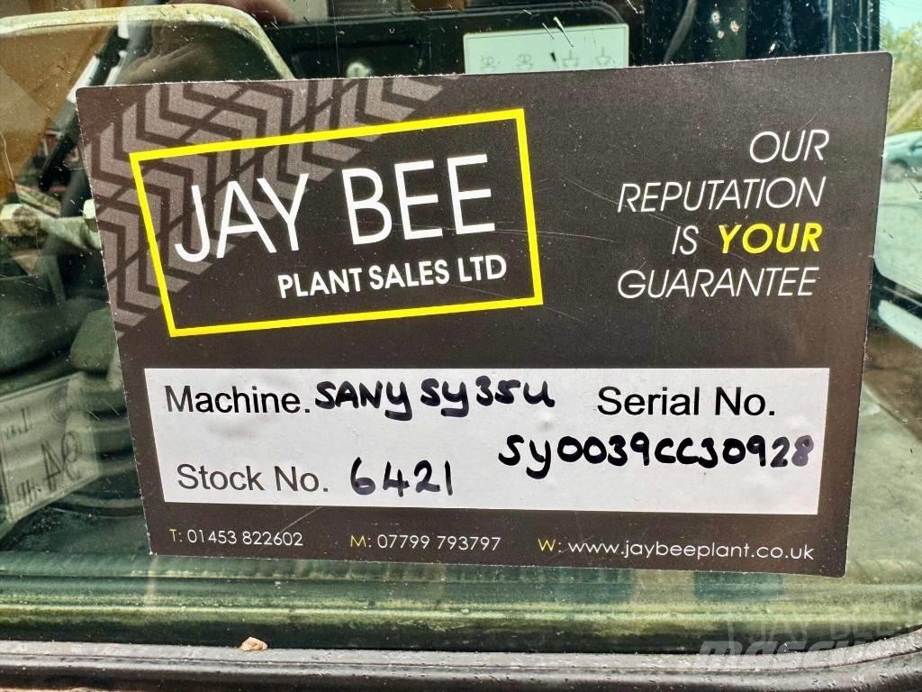 Sany SY 35 U Mini excavators < 7t