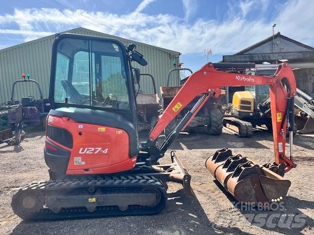 Kubota U 27-4 Mini excavators < 7t