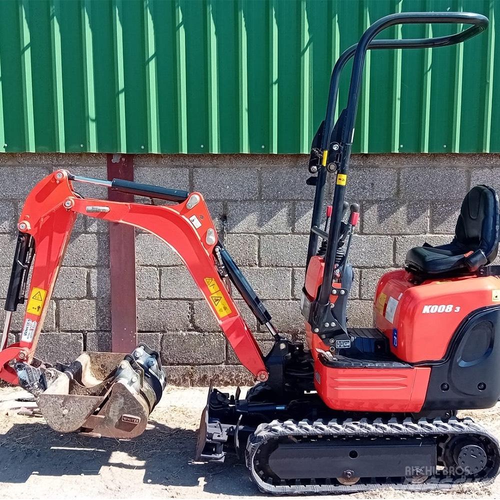 Kubota K008-3 Mini excavators < 7t