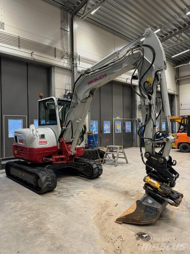 Takeuchi TB 260 Mini excavators < 7t