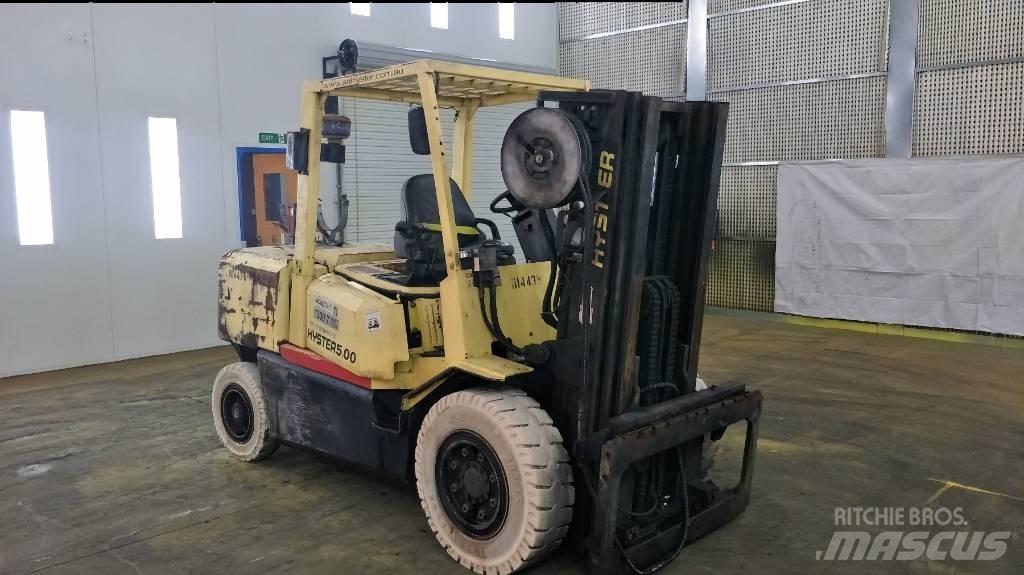 Hyster H5.00DX Diesel trucks