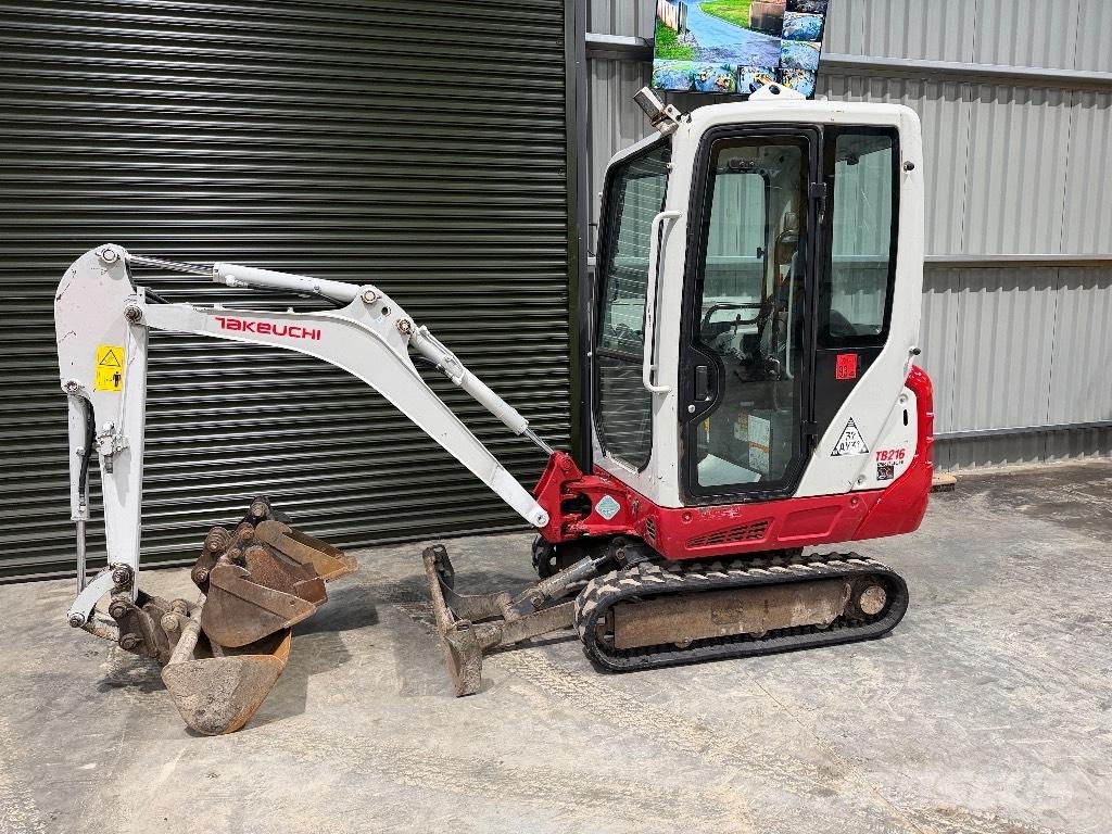 Takeuchi TB 216 Mini excavators < 7t