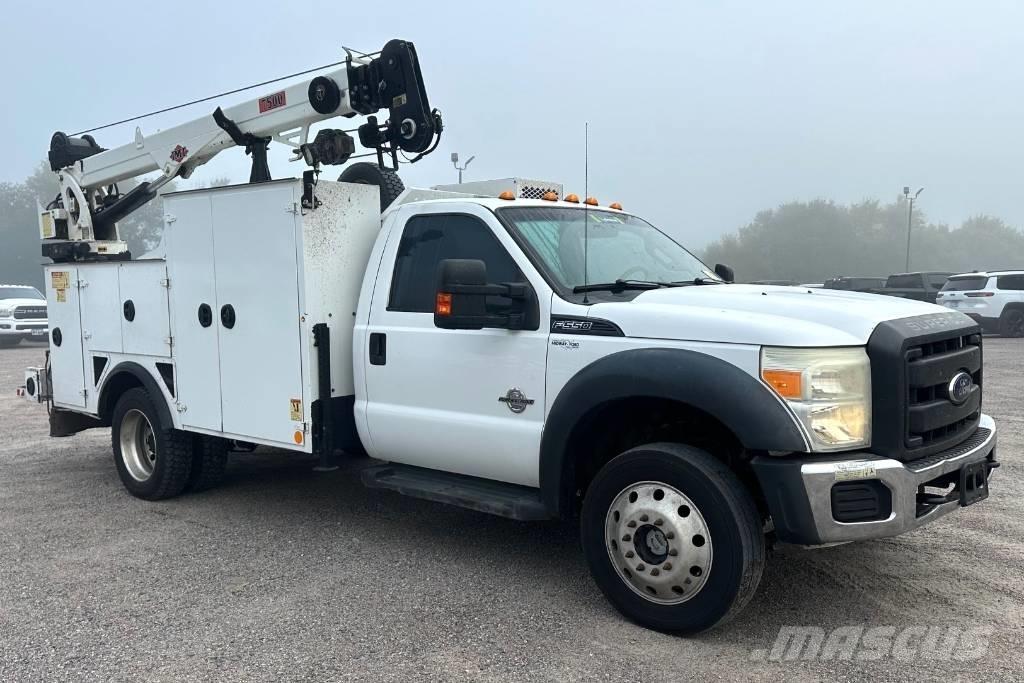 Ford F 550 XL SD Tracked cranes