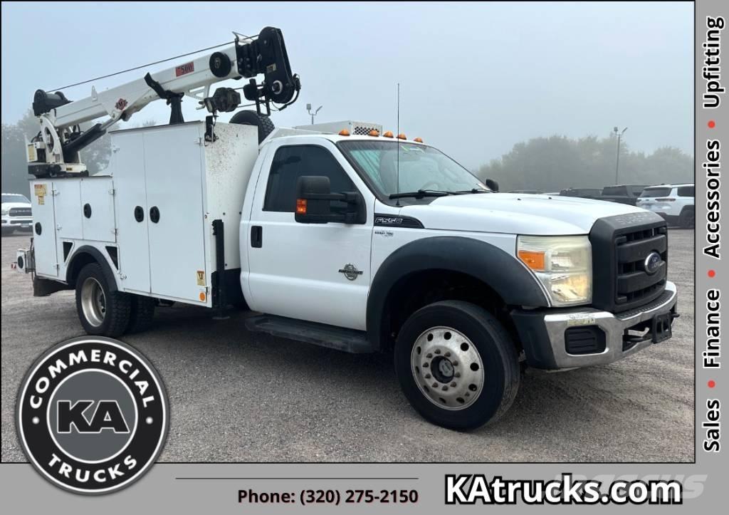 Ford F 550 XL SD Tracked cranes