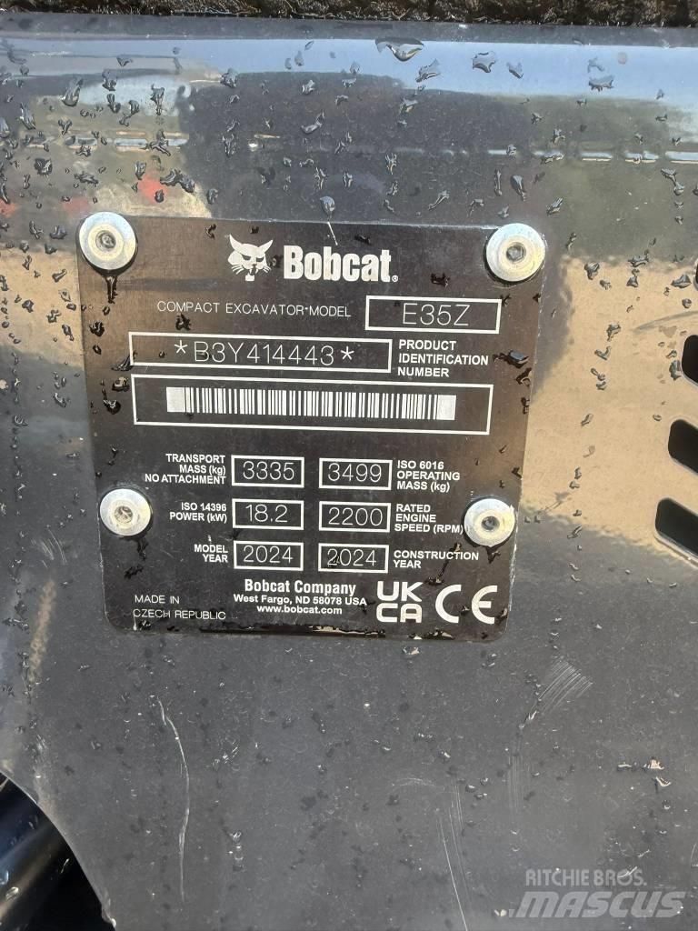 Bobcat E 35, 549h Mini excavators < 7t