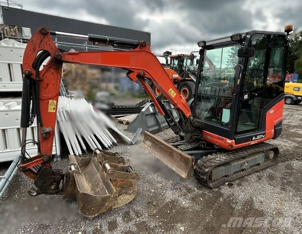 Kubota KX 027 Mini excavators < 7t