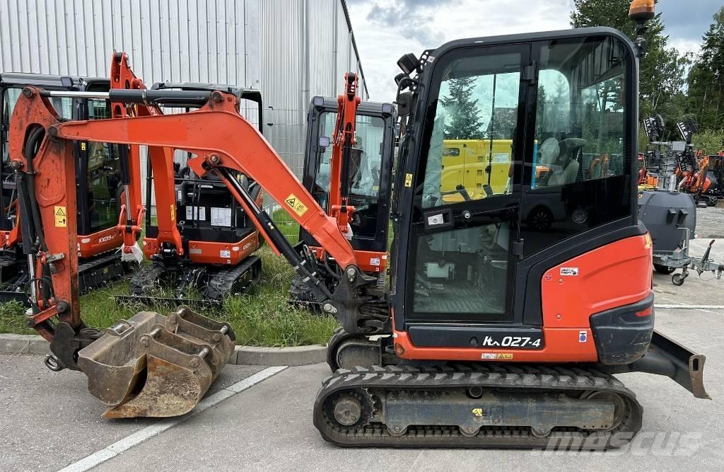 Kubota KX 027 Mini excavators < 7t