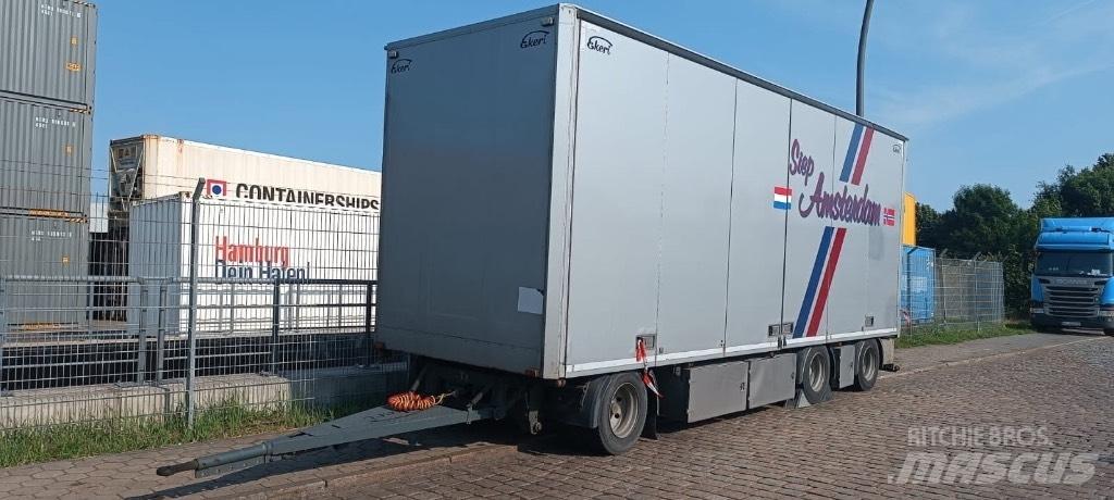 Floor 20 palet Van Body Trailers