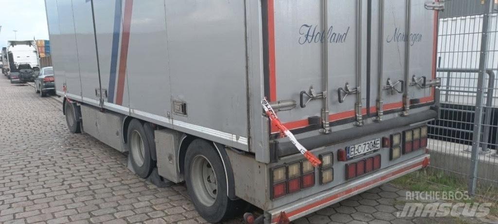 Floor 20 palet Van Body Trailers