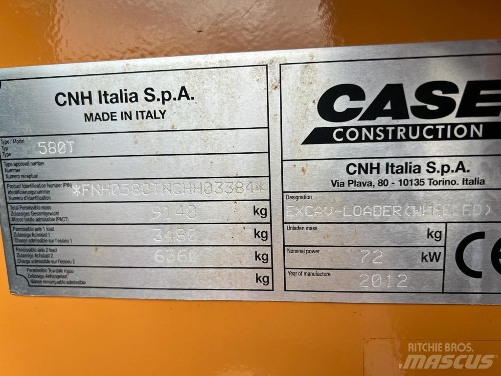CASE 580 T TLB's
