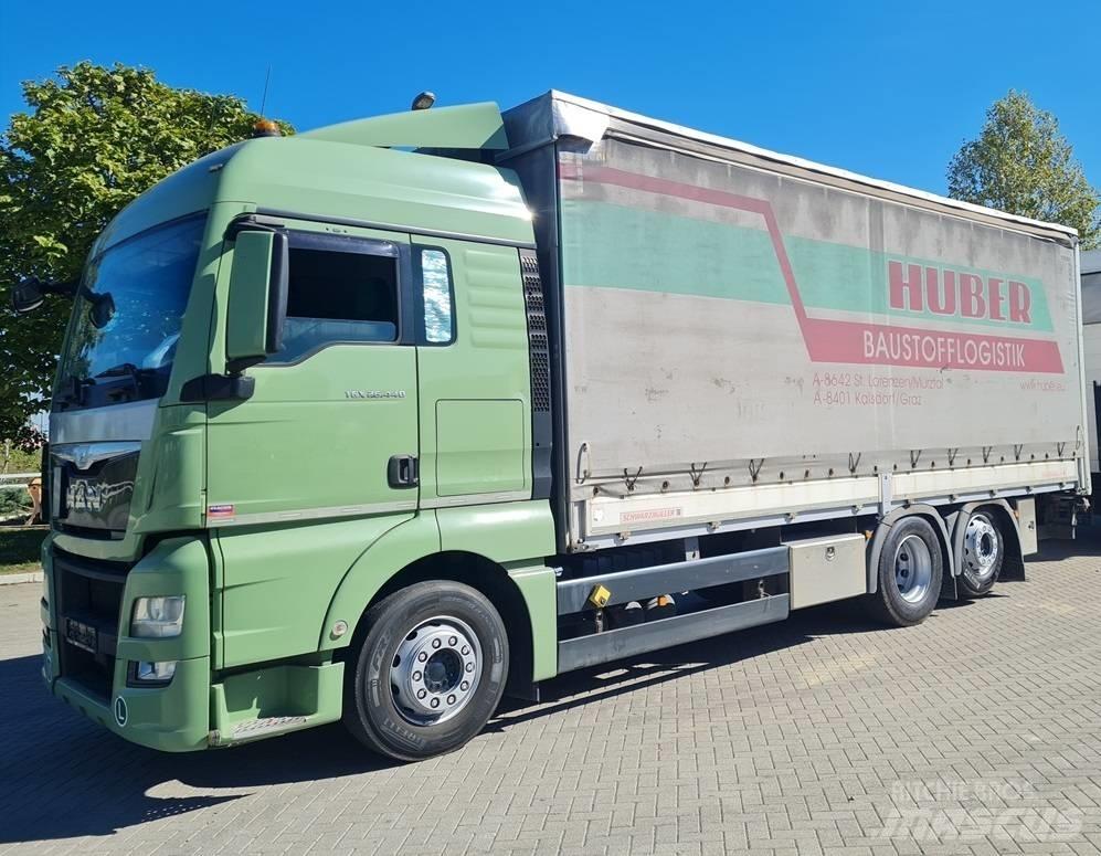MAN 26.440 / 7.4m / LIFT Tautliner/curtainside trucks