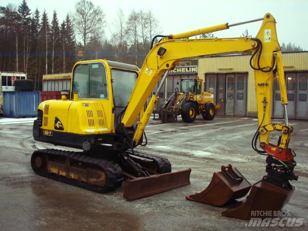 Hyundai Robex 55-7 Mini excavators < 7t
