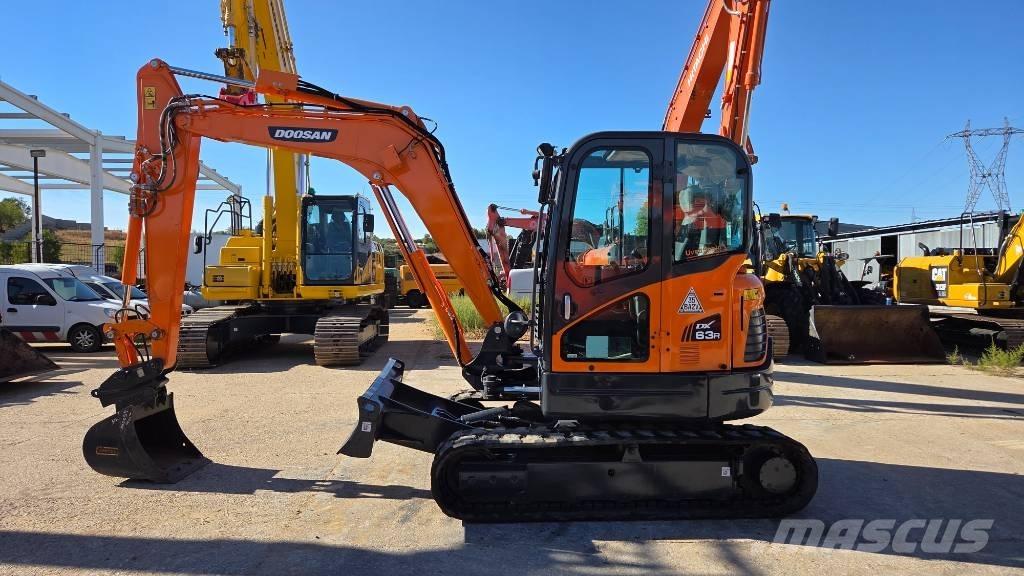 Doosan DX 63 R Mini excavators < 7t