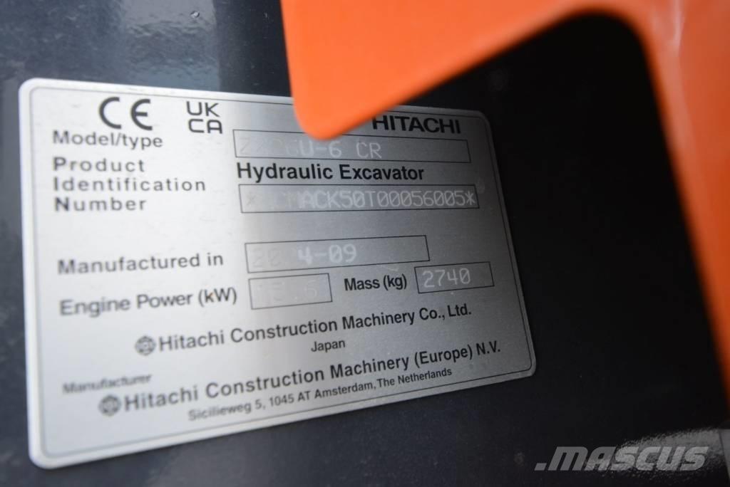 Hitachi ZX 26 U-6 Mini excavators < 7t