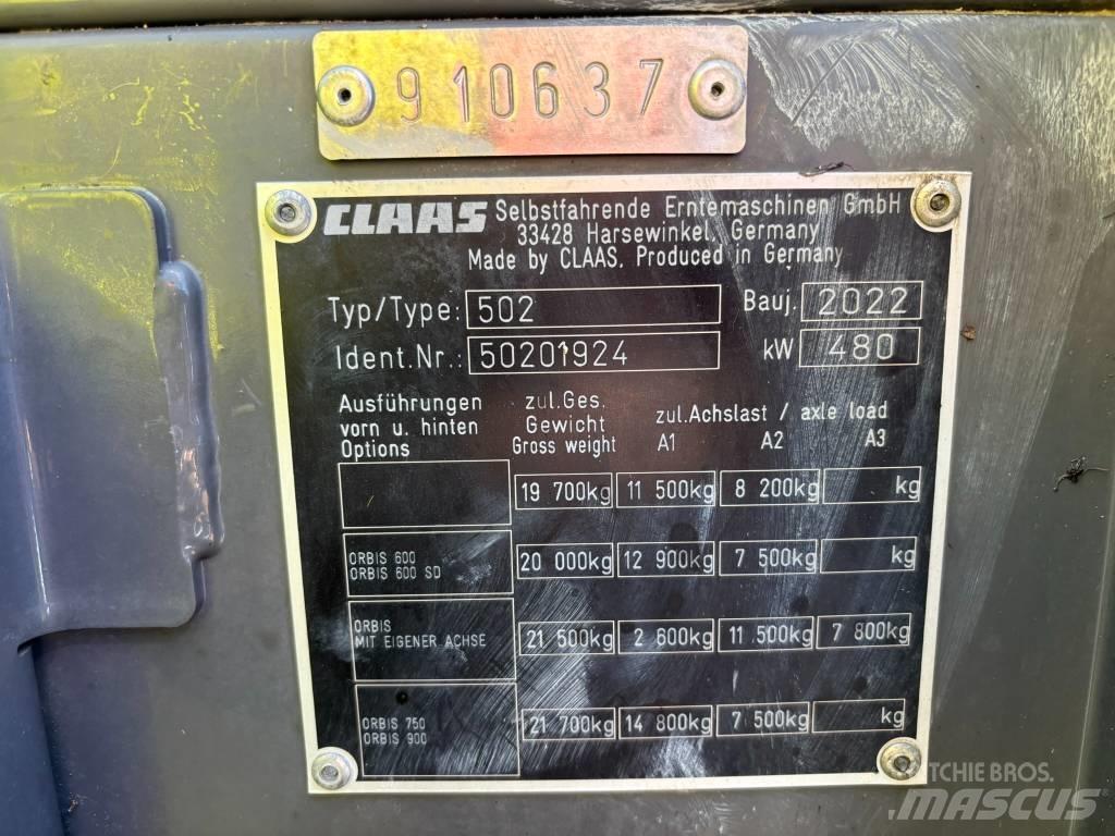 CLAAS Jaguar 960 4WD Self-propelled foragers