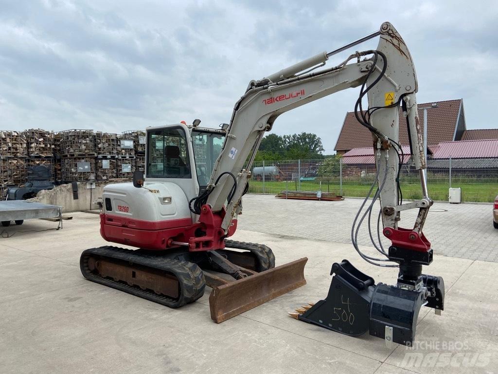 Takeuchi TB 260 Mini excavators < 7t