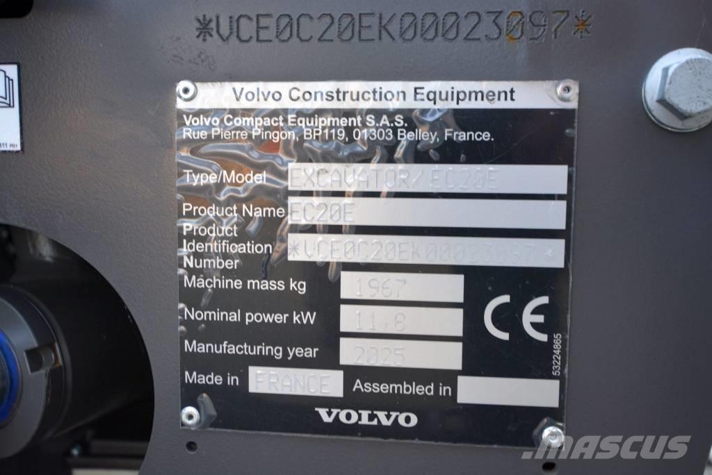 Volvo EC 20 E Mini excavators < 7t