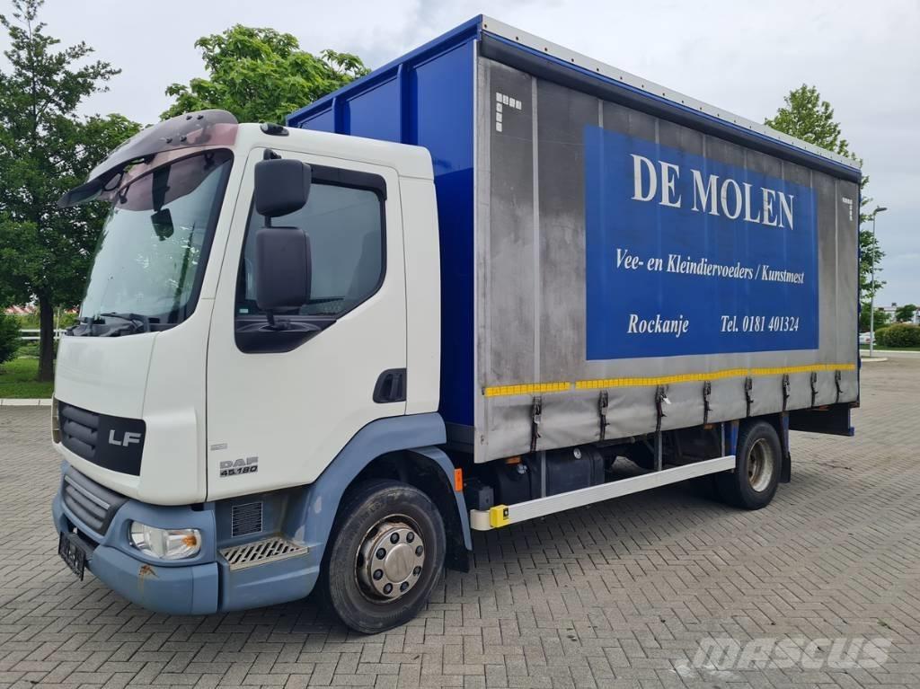DAF LF 45.180 5.3m Tautliner/curtainside trucks